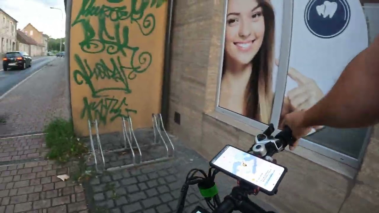 GLOVO WAŁCZ- AWARIA ROWERU 8 km od domu ;(