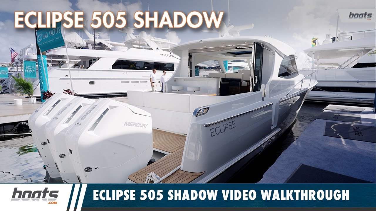 Eclipse 505 Shadow - A New Era of Modern Day Boating?!? Sleek, Modern & Fresh Day Boat Experience