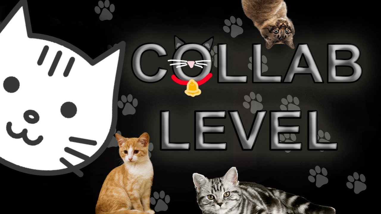COLLAB LEVEL but with cats instead of jumpscares