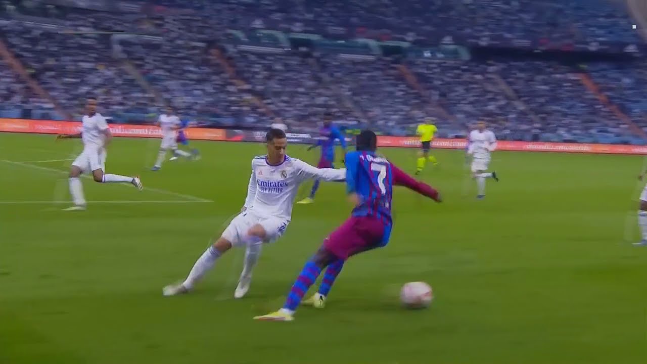 dembele was sexy vs real madrid