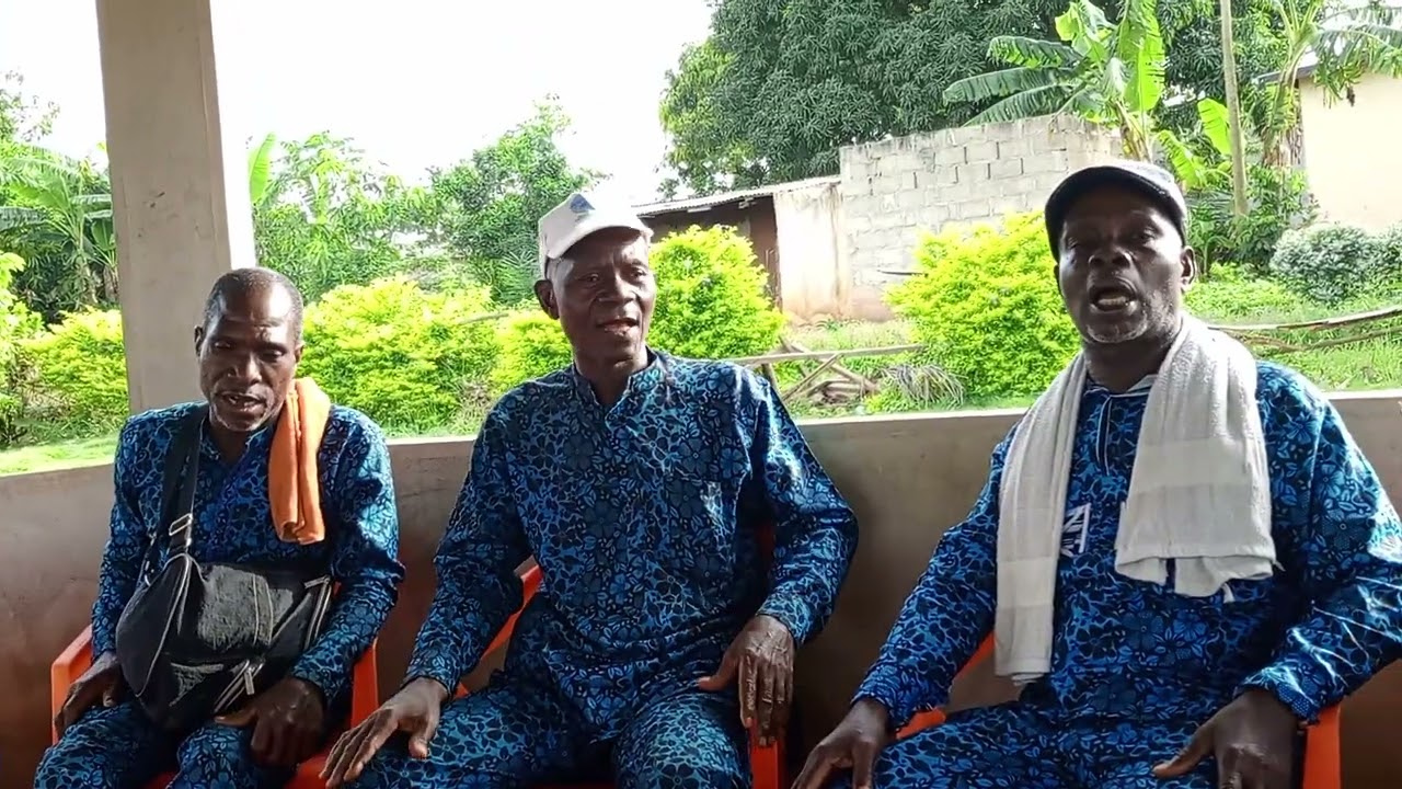 Les ZETCHELIGBA chez le Président Noël KOUKOUGNON, à Guessihio. (1)