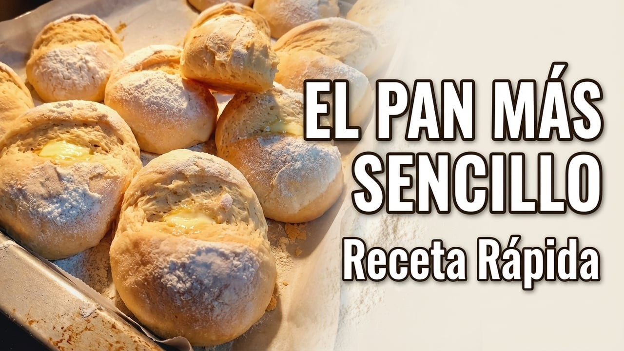 CLICKA AQUÍ ¡OLVIDA el pan de súper! Este MÉTODO es ORO: ¡Súper CRUJIENTE por fuera, NUBE por dentro