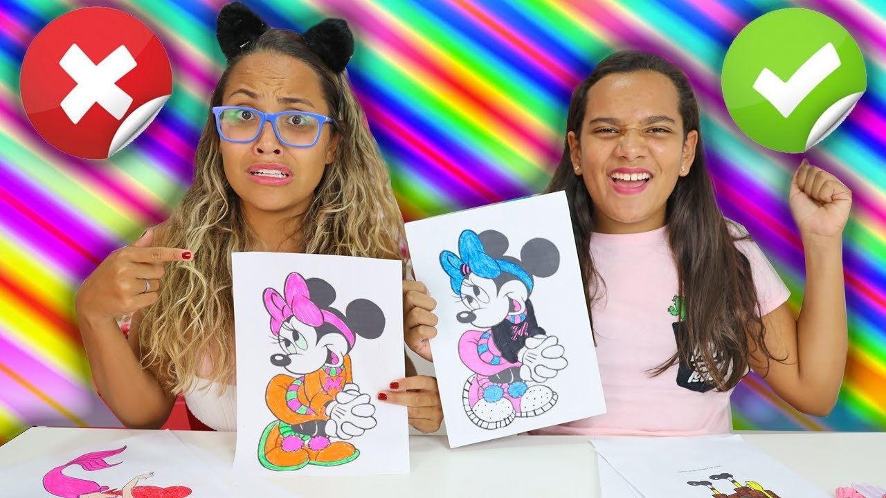 DESAFIO COLORINDO COM 3 CORES!  (3 MARKER CHALLENGE) - JULIANA BALTAR