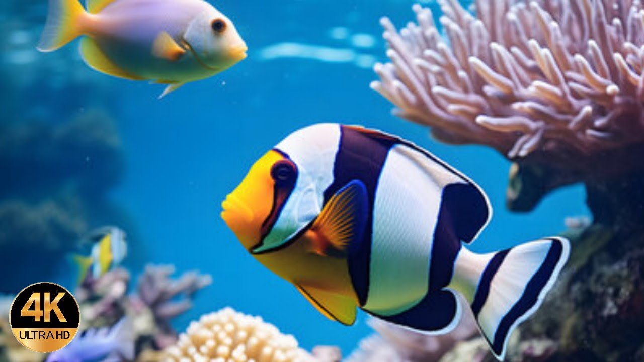 Underwater Relaxation Music with Gentle Piano and Ocean Sounds for Healing, Sleep, and Calm 🐠