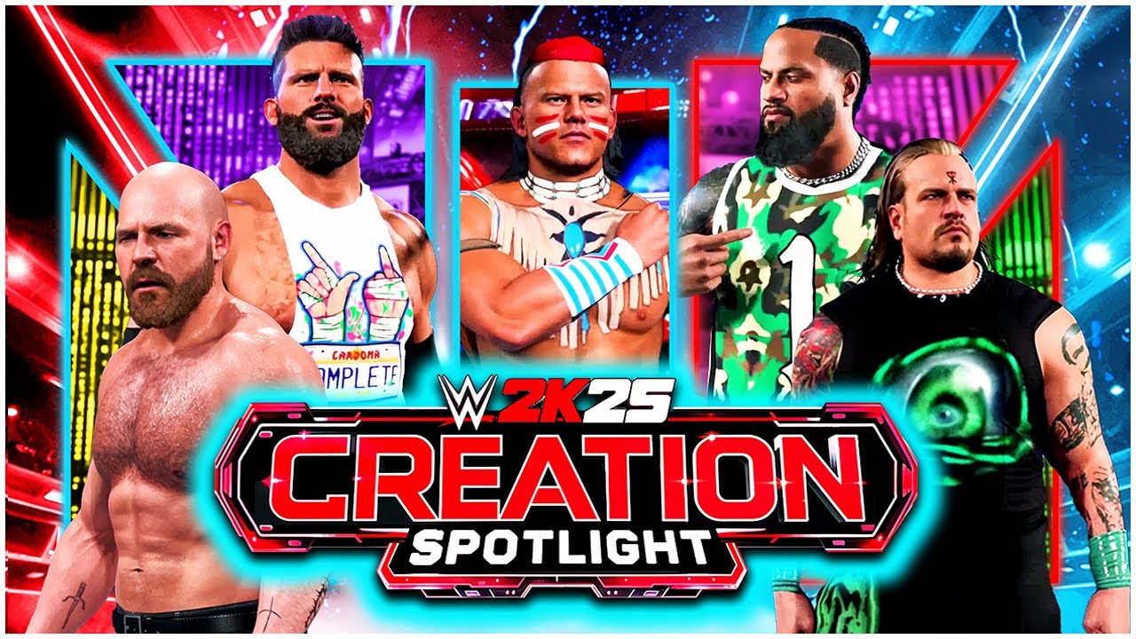 18 творений WWE 2K25, которые обязательно нужно увидеть!