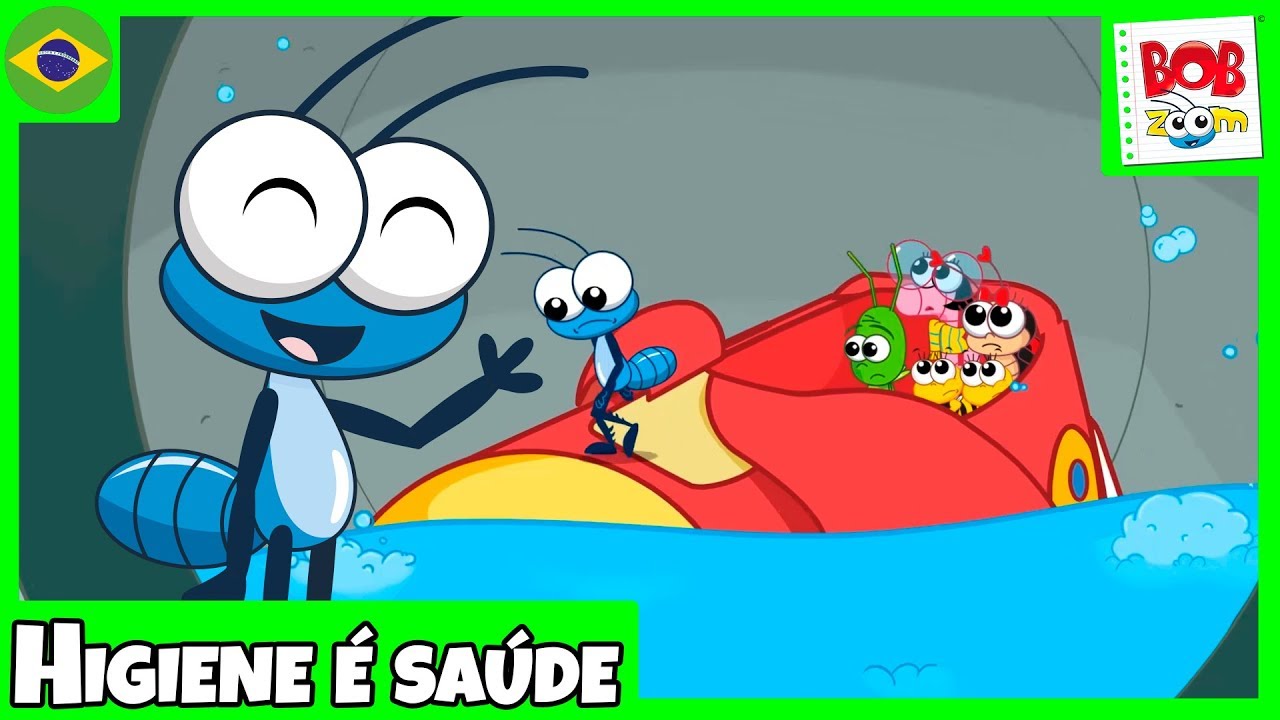 Bob Zoom - Higiene é Saúde | Video Musical Infantil Oficial