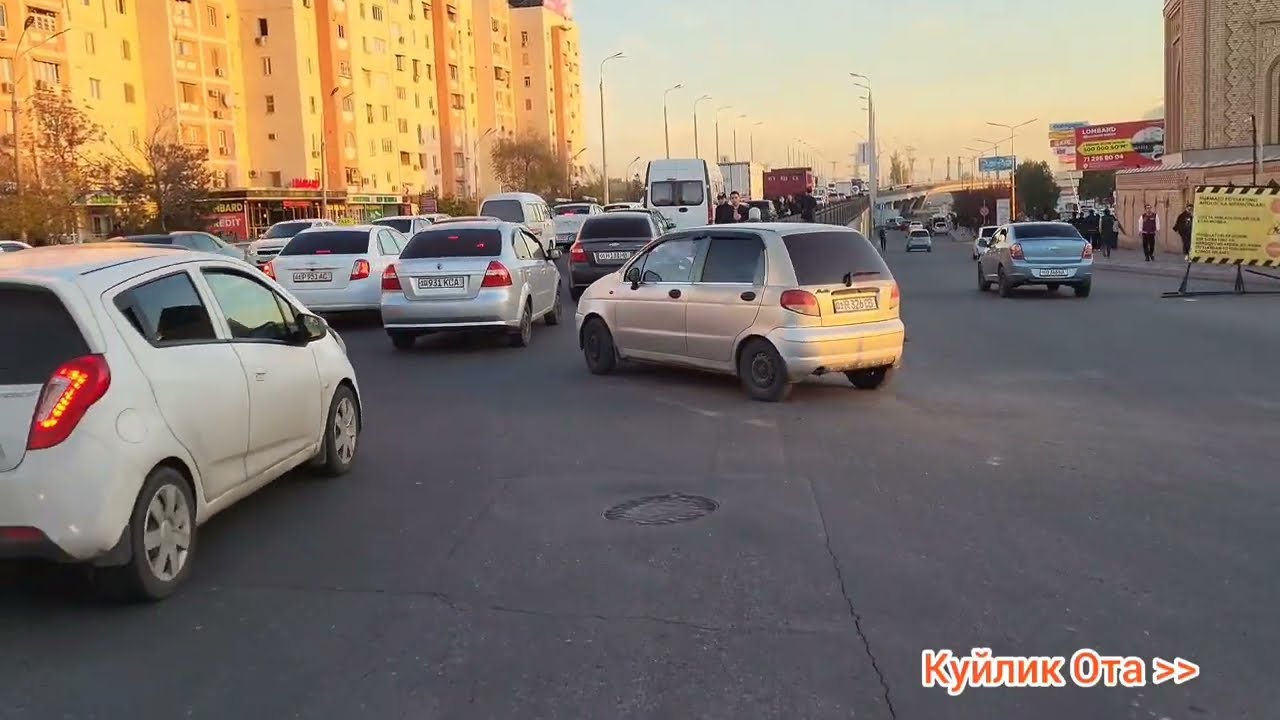 Ташкент (МКАД мост - Куйлюк) 10.11.2023г. 