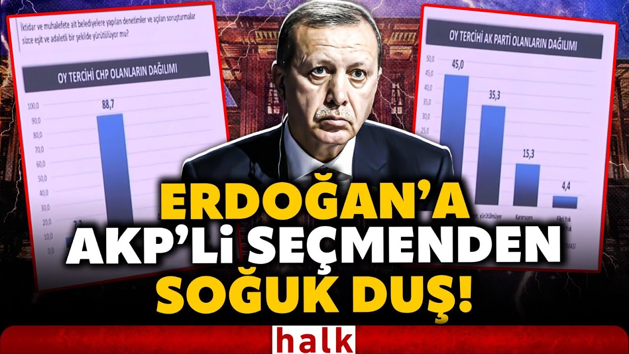 ERDOĞAN'I &Ccedil;ILGINA &Ccedil;EVİRECEK ANKET! Kendi se&ccedil;meni bile operasyonlara inanmıyor! Beştepe sallanacak!