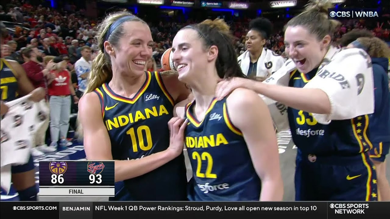 FINAL 2min: Indiana Fever vs Los Angeles Sparks WNBA basketball | Caitlin Clark, Aliyah Boston