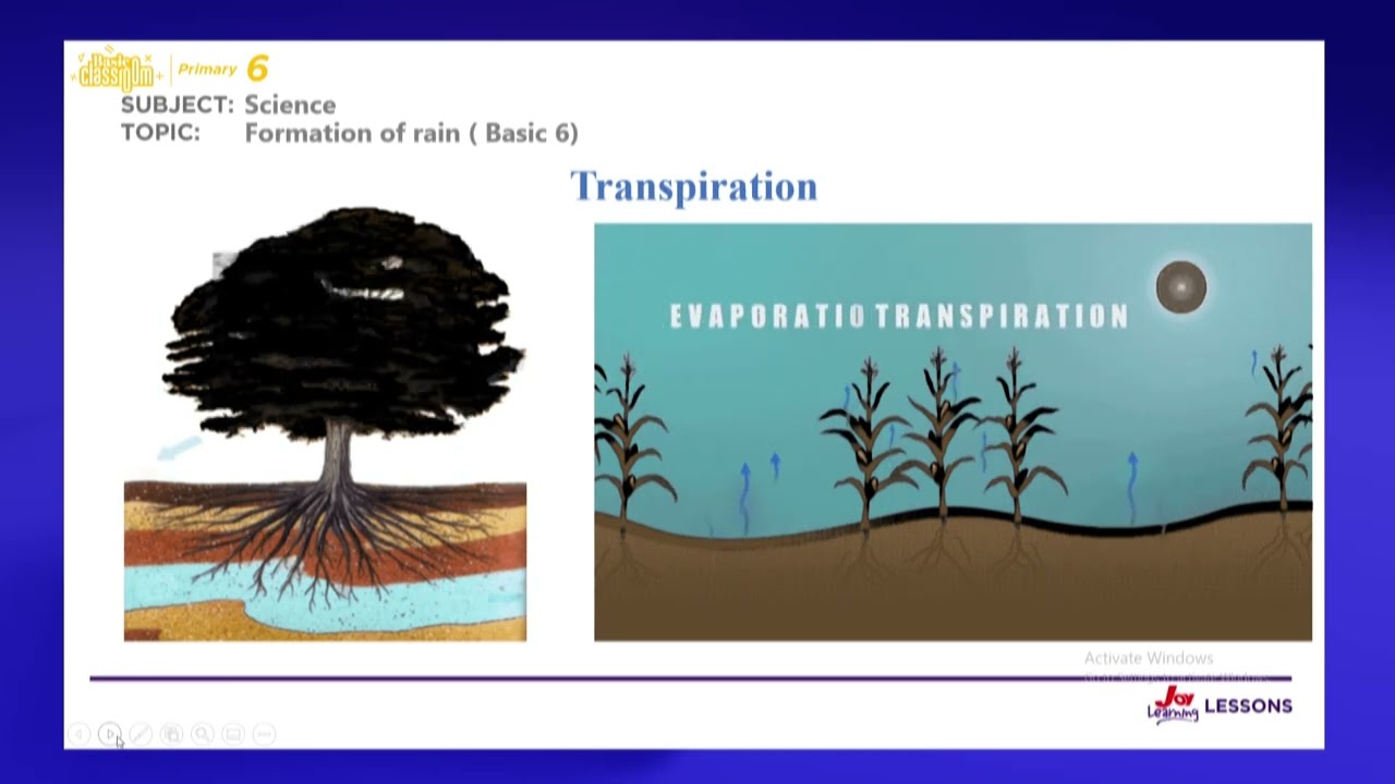BASIC 6 - SCIENCE - Formation of rain
