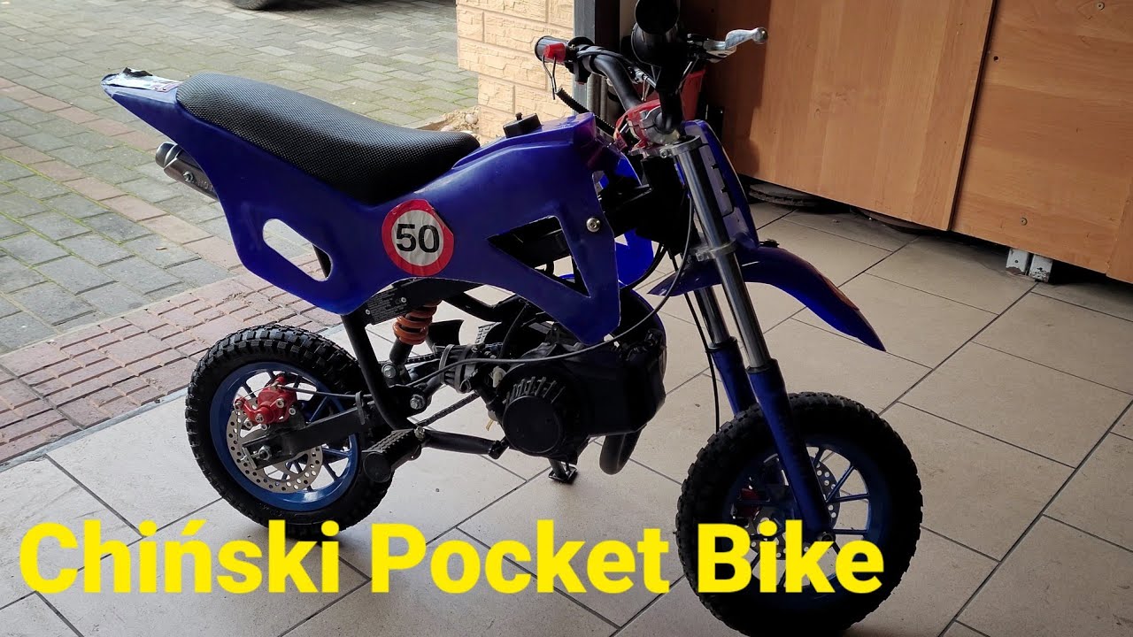 Chiński Pocket Bike - SKROMNIE, ZA TO BEZ WYG&Oacute;D