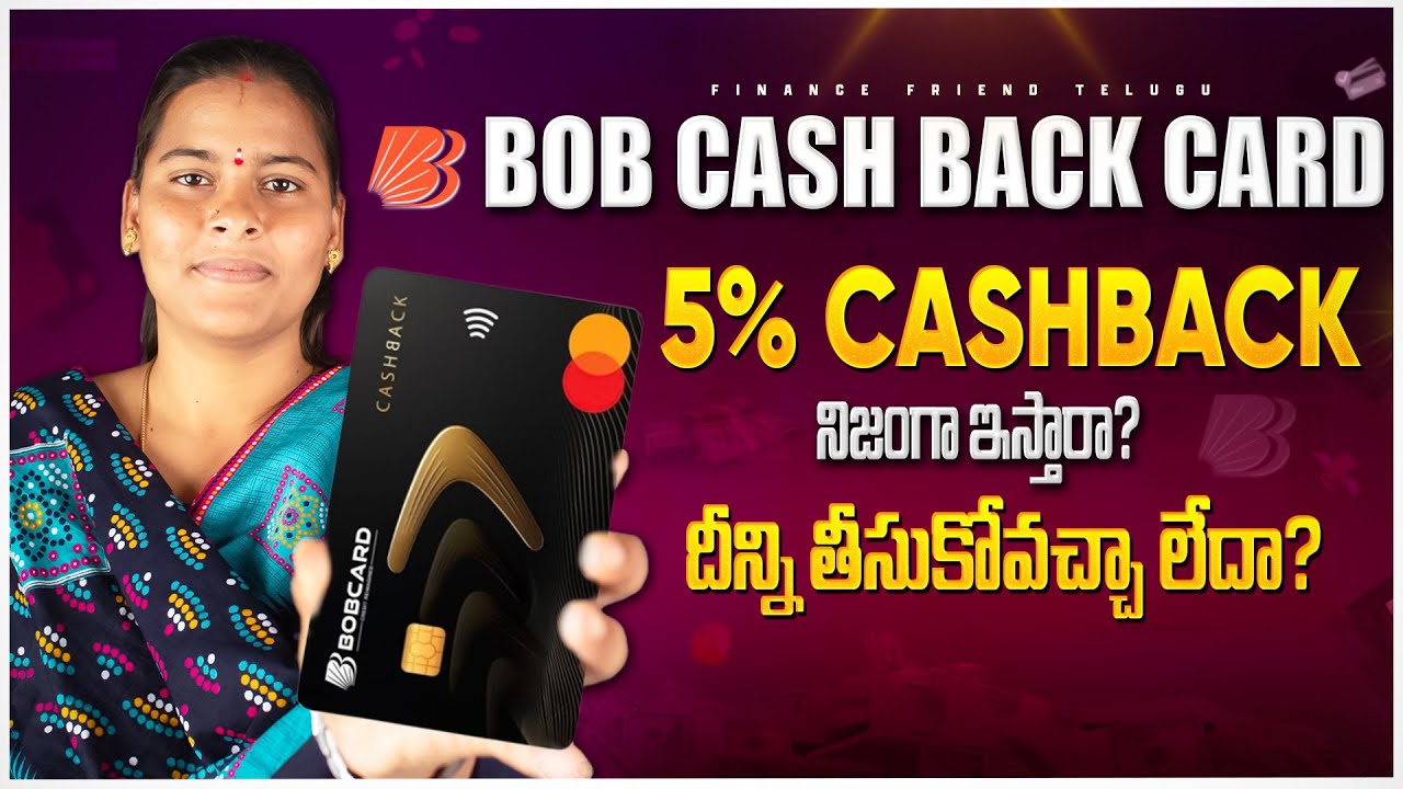 BOB Cashback Credit Card Review Telugu 2025 | New Credit Cards 2025 | Bob New Credit Card 2025