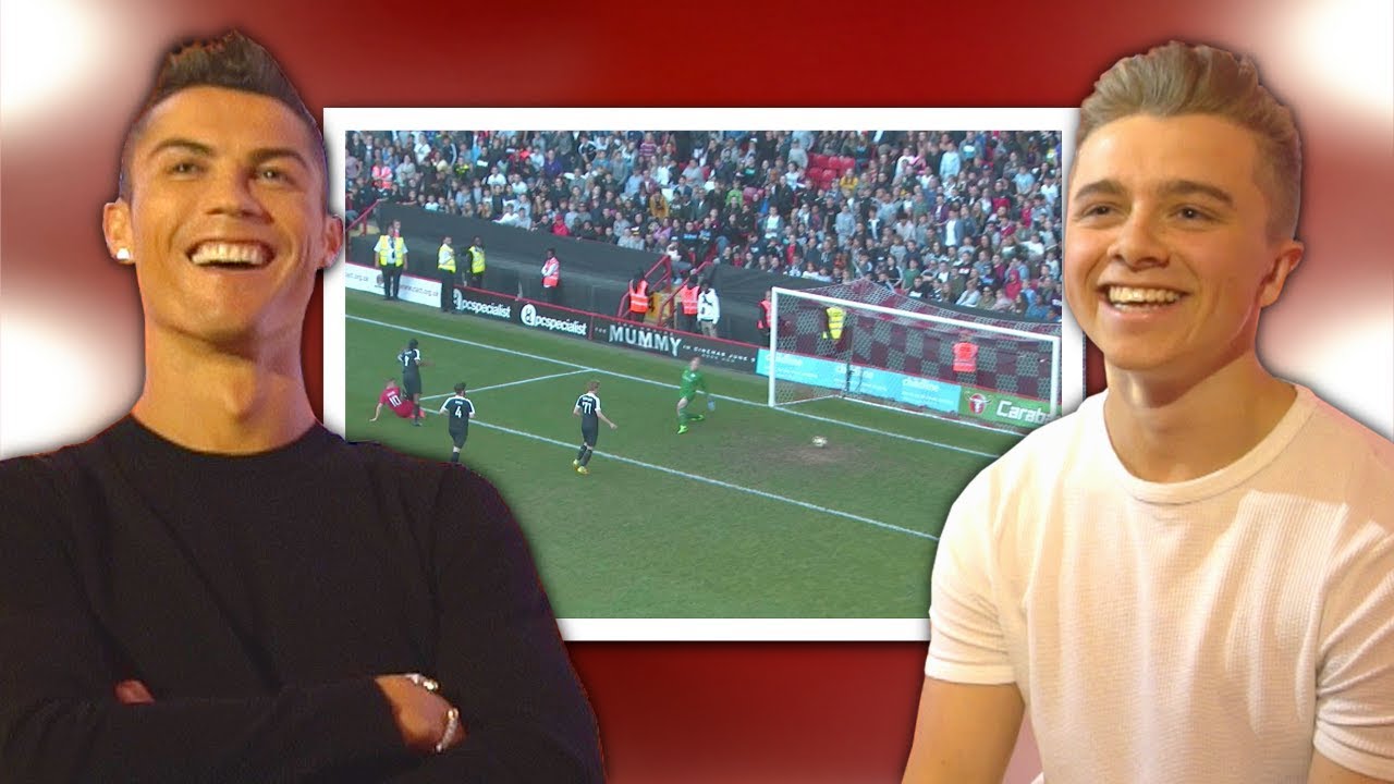 Cristiano Ronaldo Reacts To My Football Videos