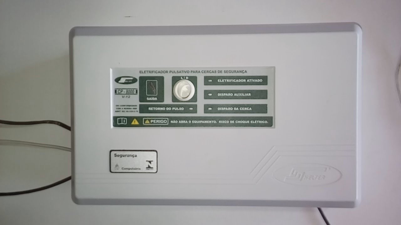 Como configurar a central de choque CP 8000 V 12 da Shelter