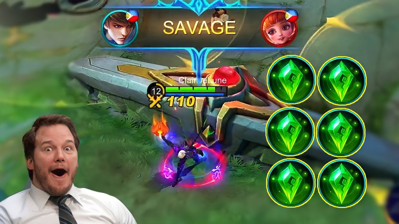 6 HOLY CRYSTAL BUILD = AUTO SAVAGE?? | MLBB