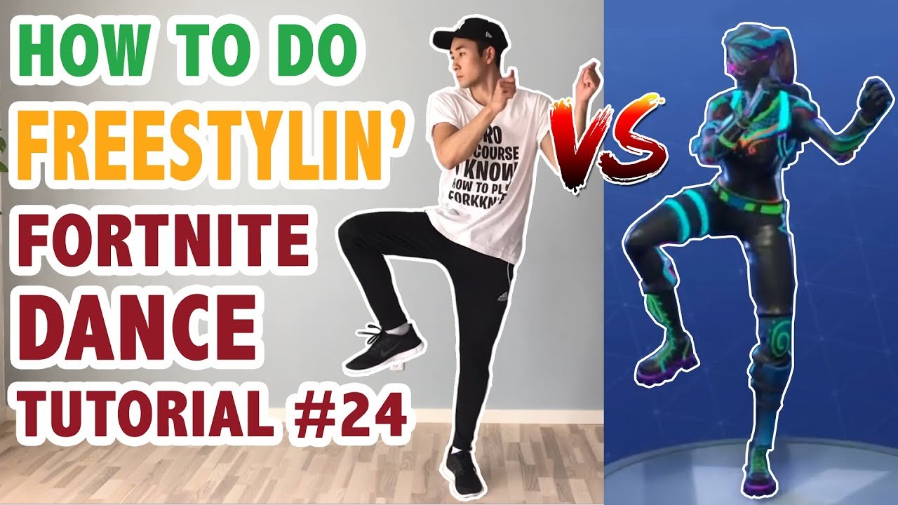 How To Do Freestylin Fortnite Dance (Tutorial #24) | Learn How To Dance