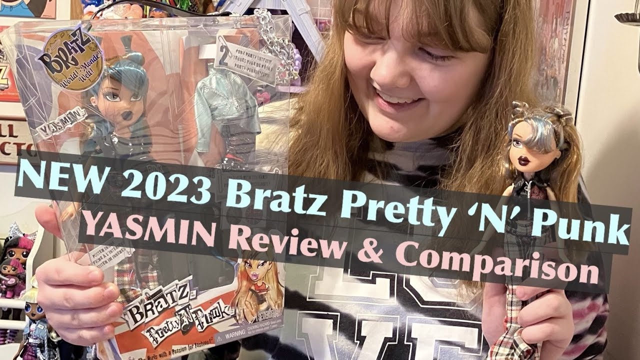 NEW Bratz 2023 Pretty 'N' Punk Re-Release Yasmin Doll - Unboxing Review & Comparison