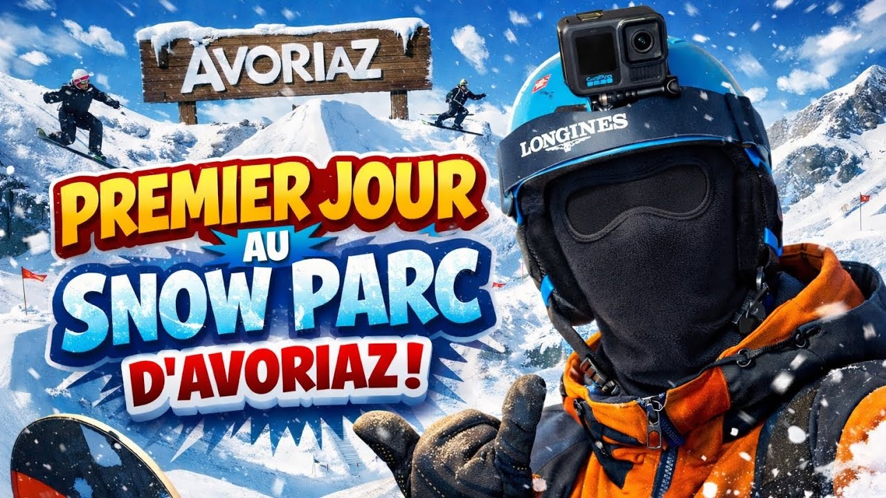 POV | First Day au parck de la chapelle à  Avoriaz !!!🏂👑