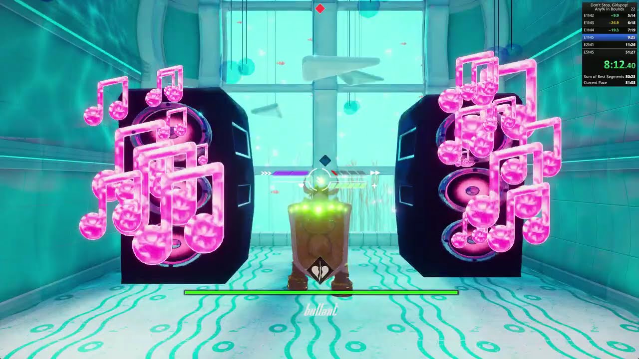 Don't Stop, Girlypop! - Any% In bounds - 50m 56s - Full game speedrun