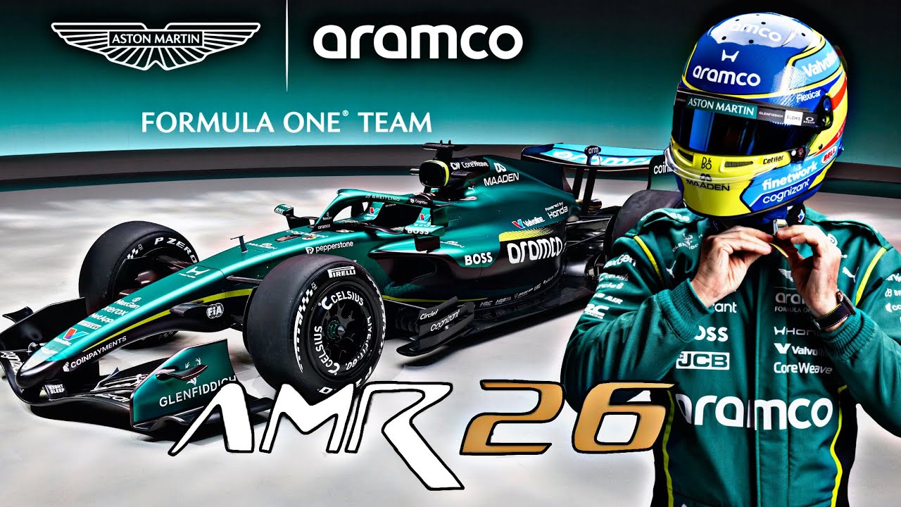 PRESENTACIÓN AMR26 DE ASTON MARTIN F1 Y FERNANDO ALONSO 😱🔥🔥🔥