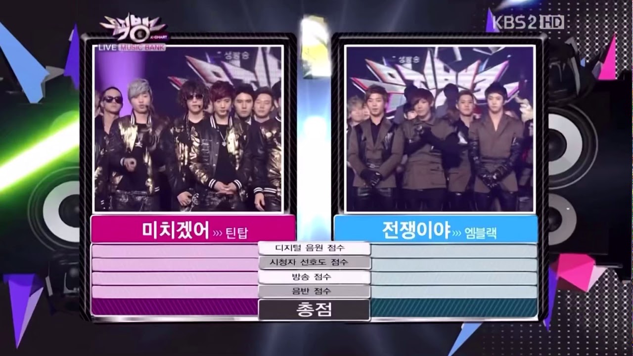 [틴탑] 틴탑 지금까지 1위 모음 (미치겠어~재밌어)