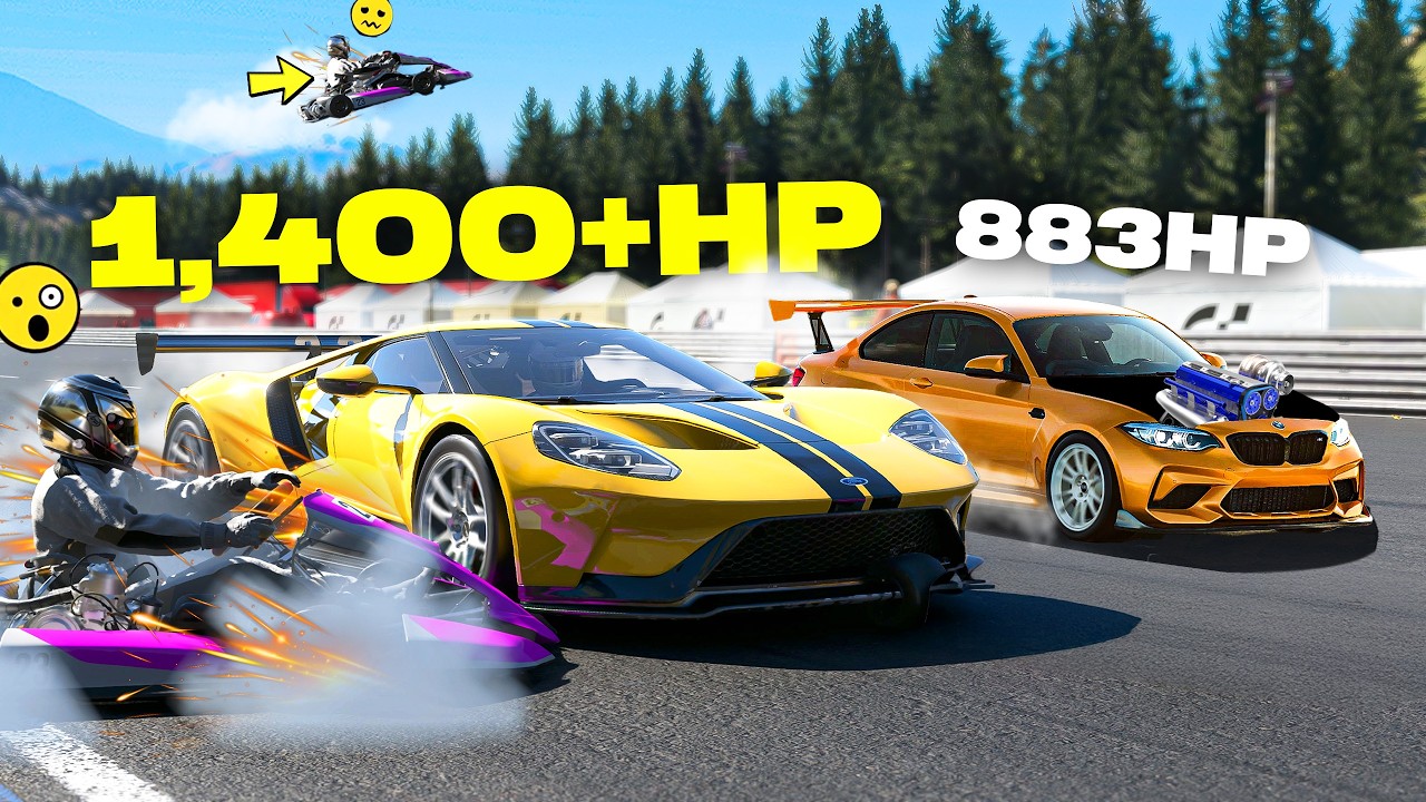 The HILARIOUS $450,000 Engine Swaps in Gran Turismo 7!