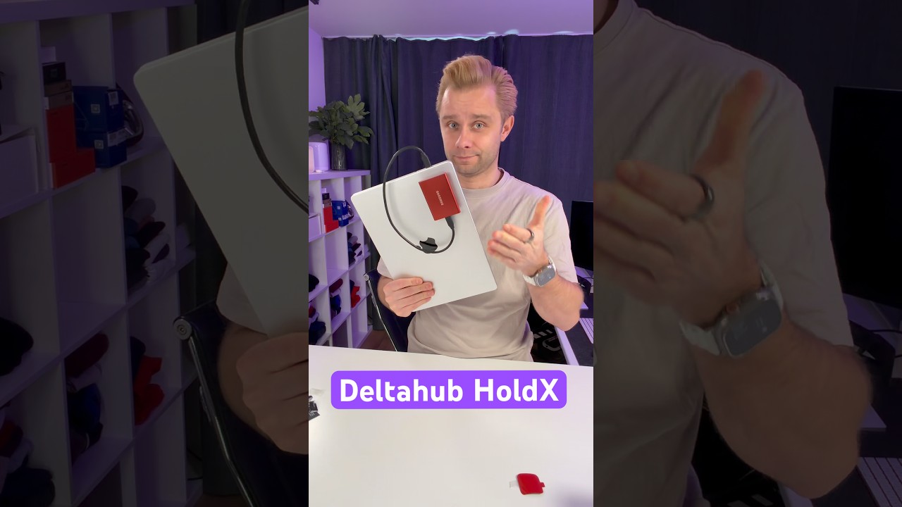 spos&oacute;b na dysk zewnętrzny do montażu na komputerze @d@deltahubio