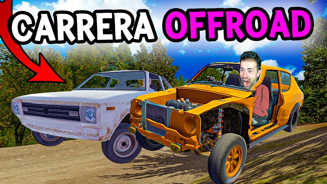 VOY a UNA CARRERA con EL SATSUMA DESTRUIDO y OCURRE ALGO MUY INESPERADO 😱 | My summer car Mods