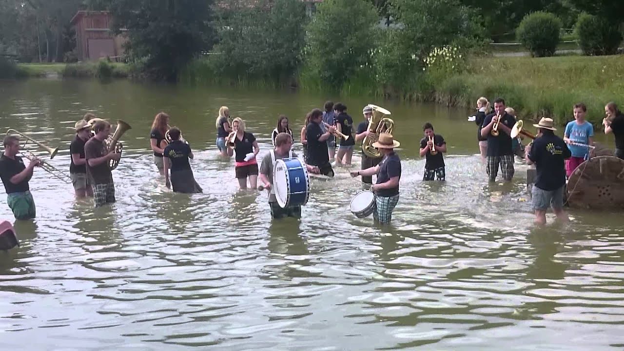 Cold Water Challenge 2014 von der Rettenbacher Blasmusik