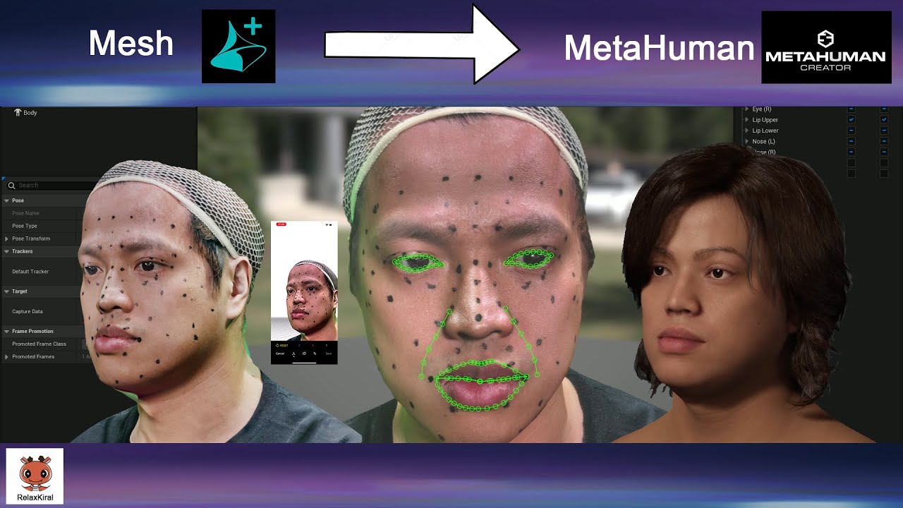 Scan REAL Face Mesh To Metahuman Tutorial (Trnio and UE5)