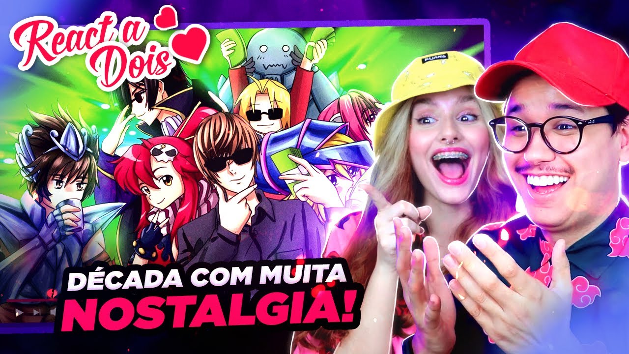 Reagimos a OUTRA DECADA de OURO dos ANIMES | Matheusu #ReactADois