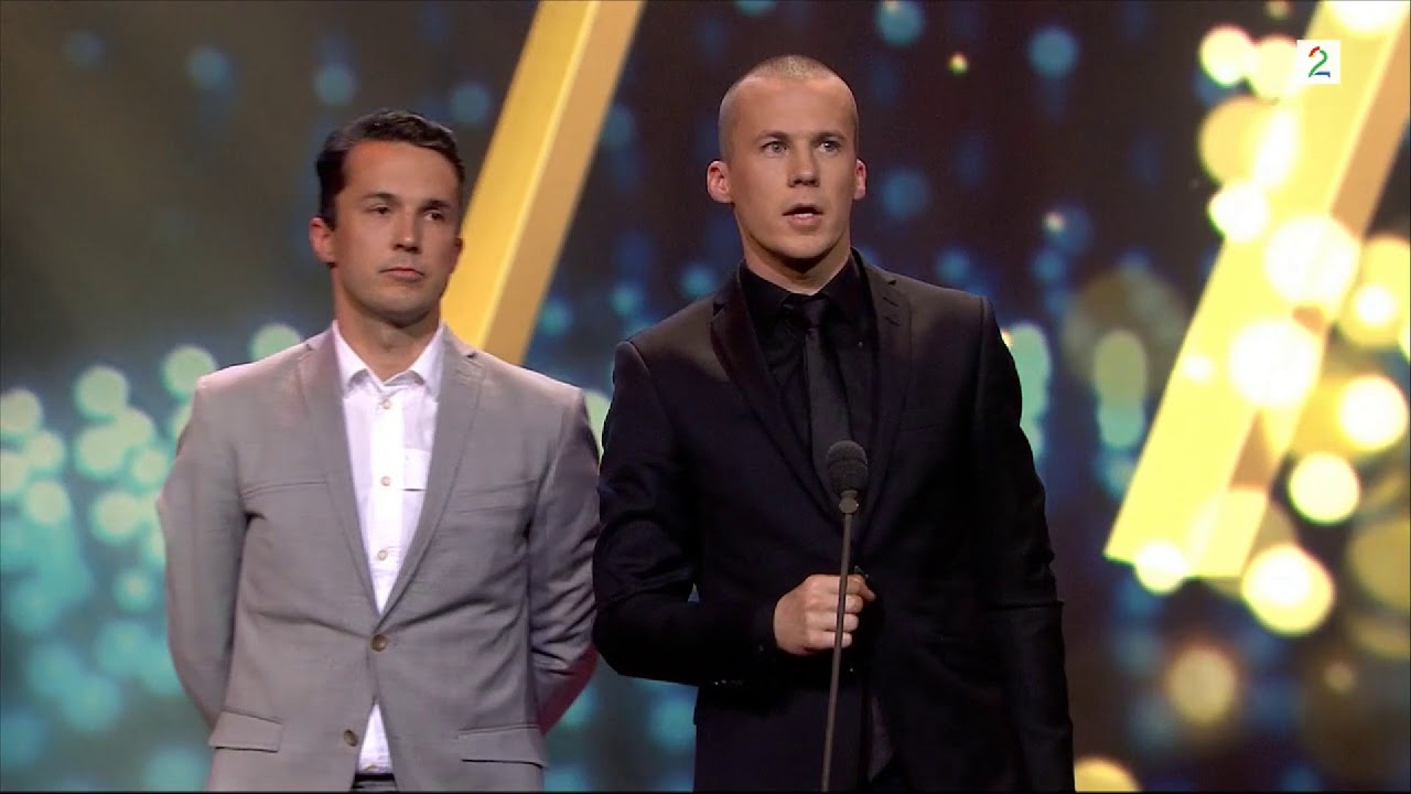 Ylvis- Acceptance speech at Gullruten '18 [English subtitles]