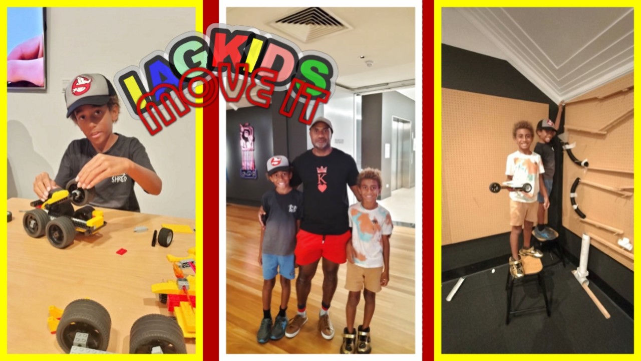 Move It at the Ipswich Art Gallery things to do with kids #thingstodowithkids #iagkids #artgallery