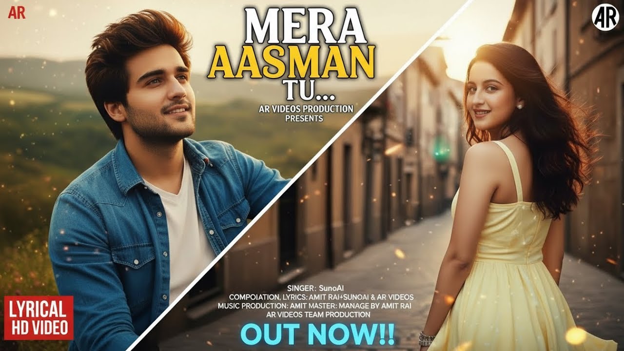 Mera Aasmaan Tu (Official AI Video) | Tera Hone Laga Hoon Vibe | New Hindi Romantic Song 2025