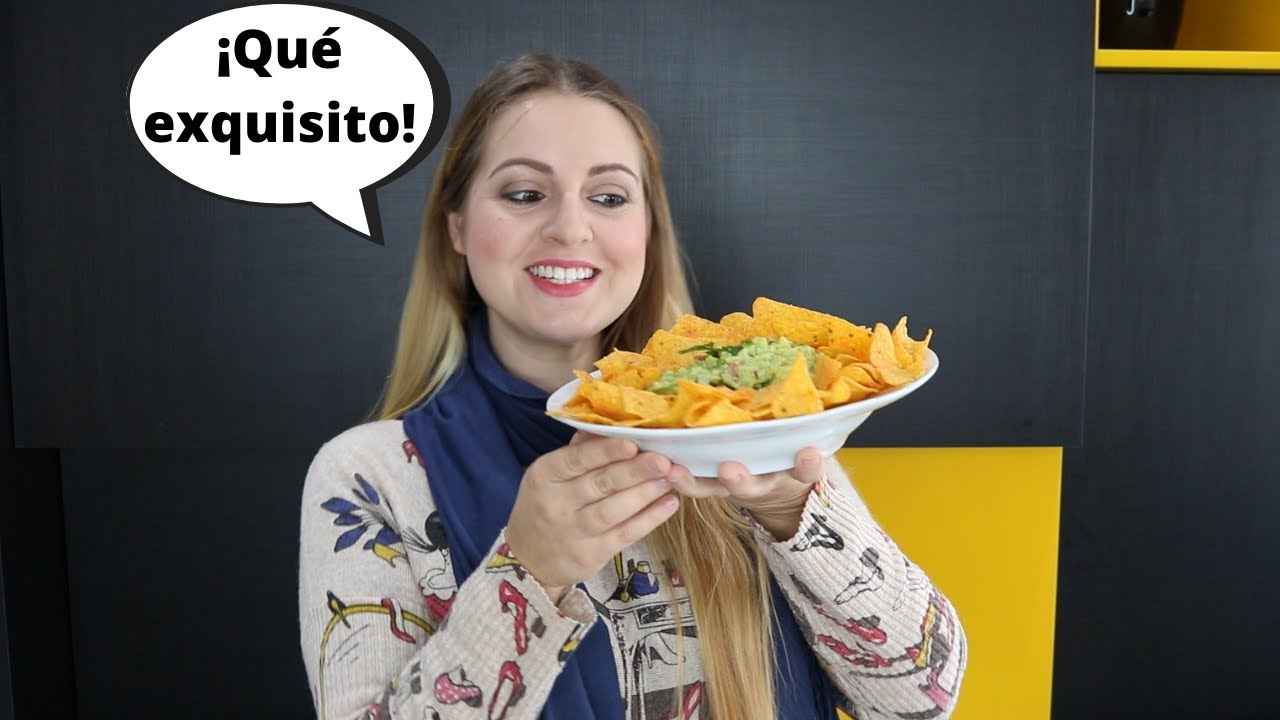 RECETA DE GUACAMOLE - FÁCIL (EN ESPAÑOL)