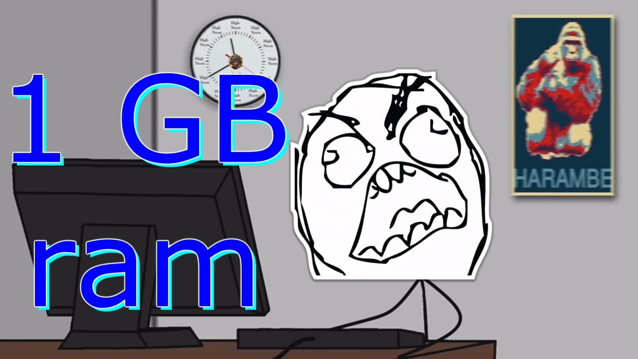 What it feels like to have 1 GB ram
