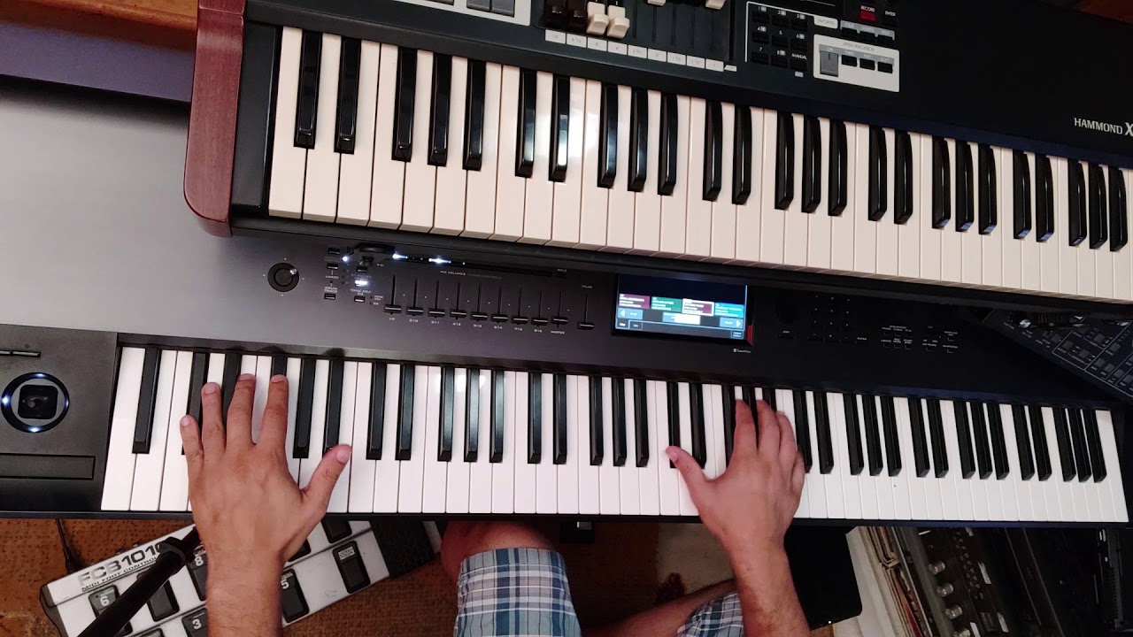 No More Tears (Ozzy Osbourne) keyboard synth parts - Korg Kronos