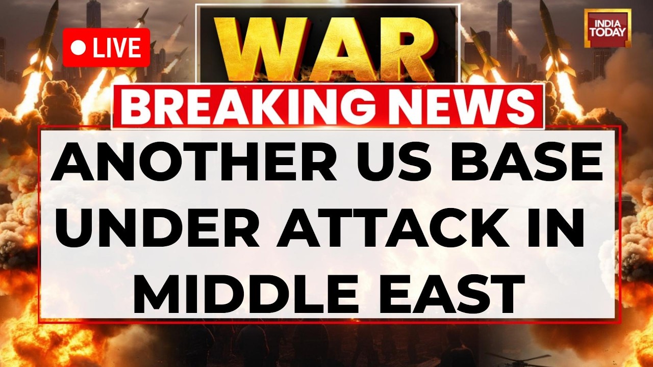 US Israel Iran War LIVE: Iran Not Backing Down, Attacks Another US Base In Middle East | Iran News