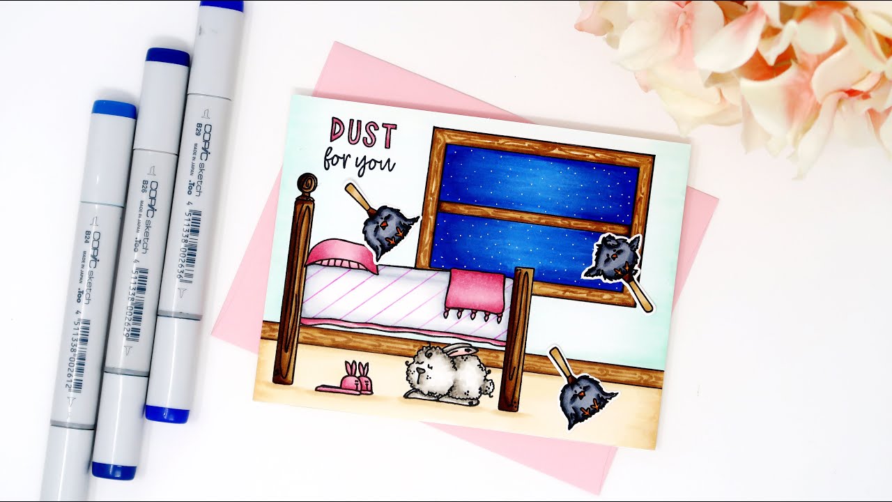 Scene Card w/ Hidden Movement | Trinity Stamps