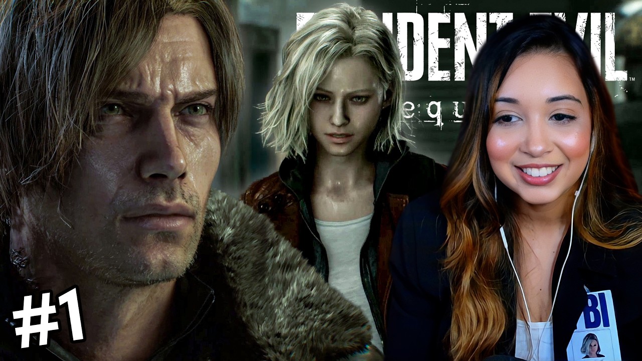 O INÍCIO DA JORNADA DE GRACE ASHCROFT E LEON S. KENNEDY em RESIDENT EVIL REQUIEM #1  - Dublado PT-BR