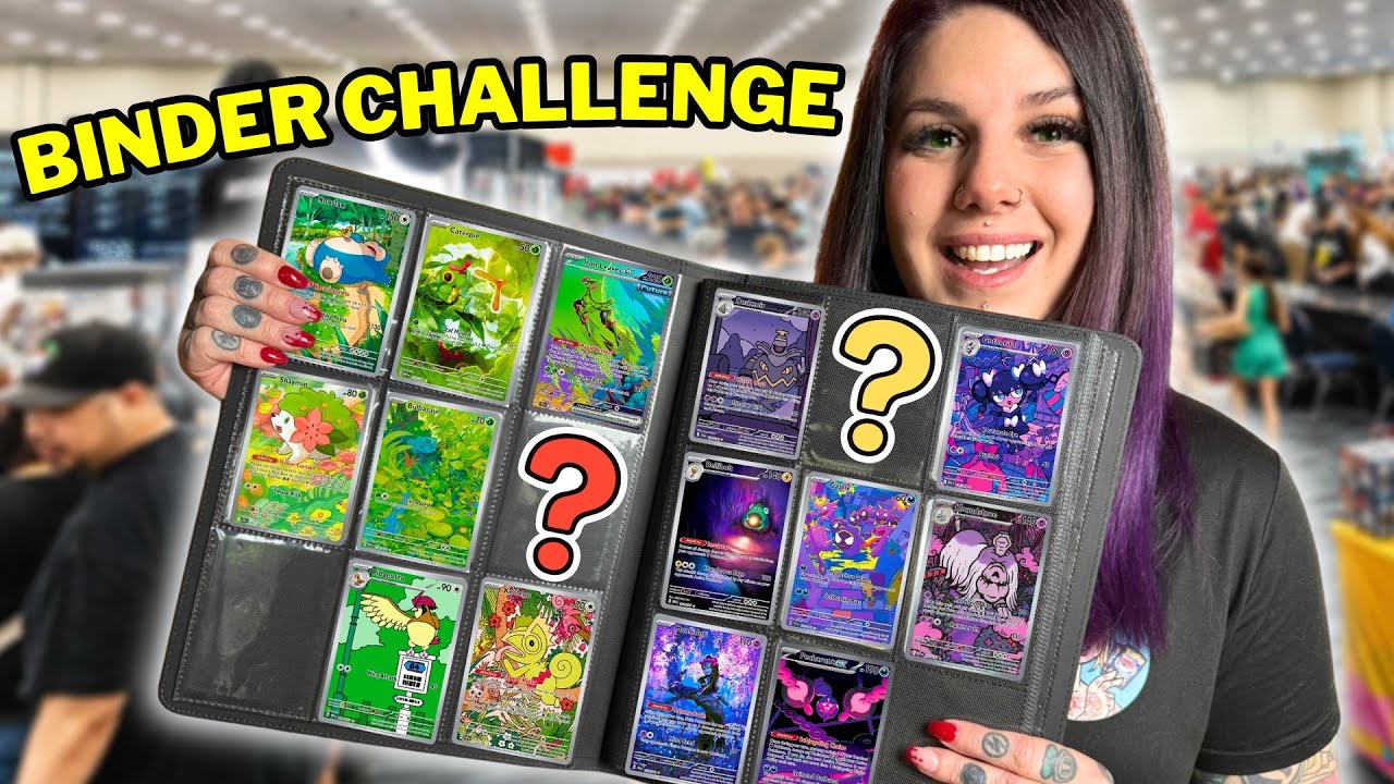 Могу ли я выполнить задание &laquo;Цветная страница папки покемонов&raquo; [Binder Challenge]?