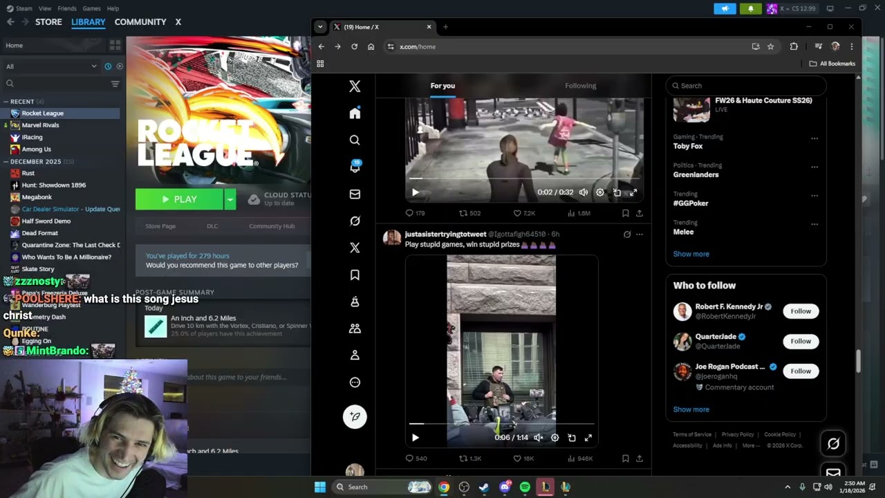 xQc plays League of Legends EP 57 - JANUARY 17 2026