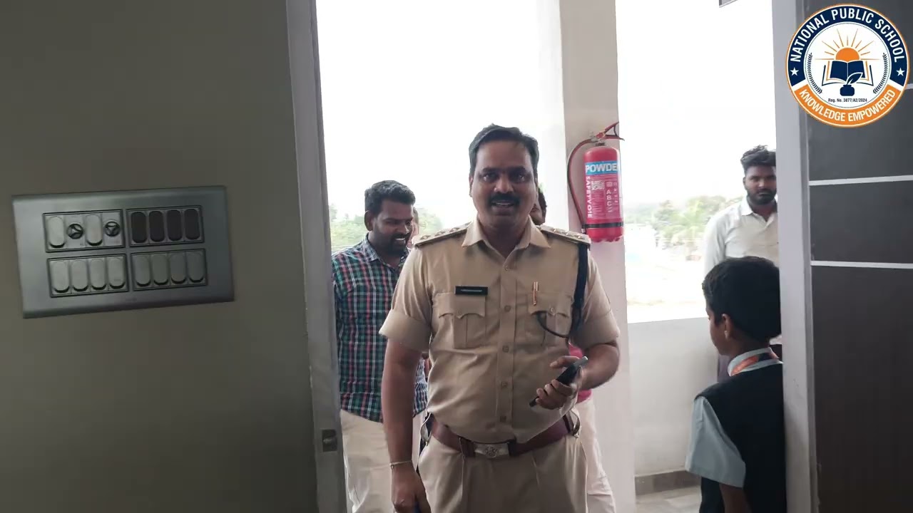 RTO SIR VISITED NPS TODAY TO EDUCATE THE CHILDREN ABOUT ROAD SAFETY