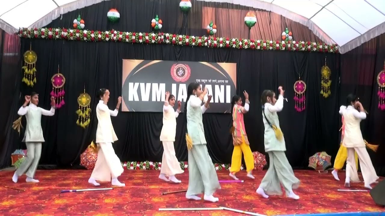 Dhol Jageero Da Song Dance Performace By KVM Kids Annual Function 2026