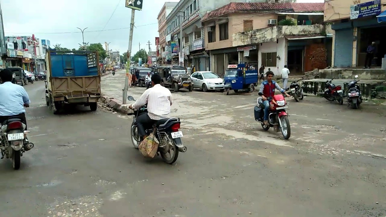 Sagwara city bazaar