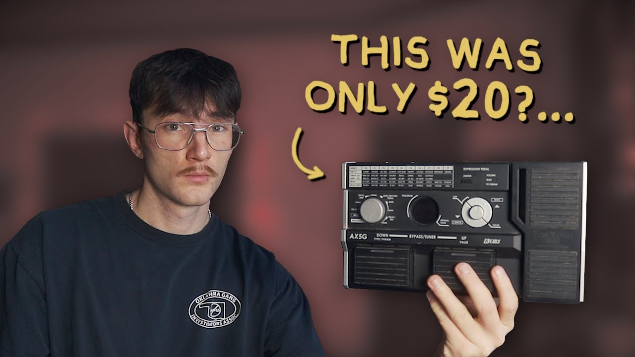 I Got This Multi-FX Pedal for ONLY $20! (Korg AX5G)