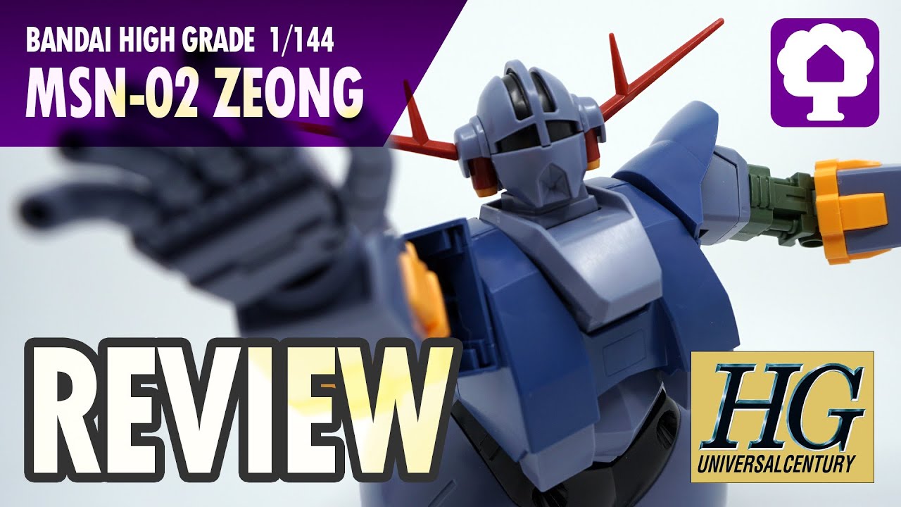 HG 1/144 Zeong Review - Hobby Clubhouse | Char's MS Gundam 0079 Model and Gunpla