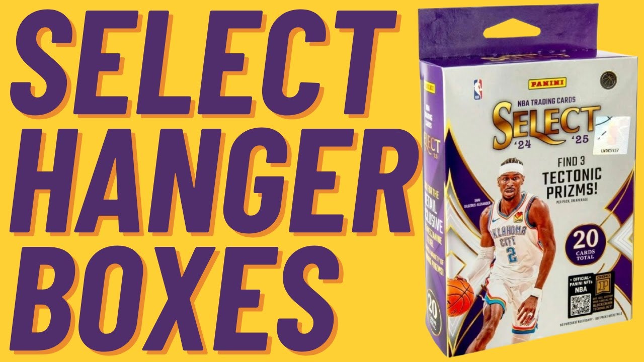 2024-25 Select Hanger Boxes 👀 🐅🦓
