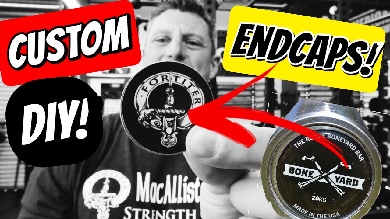 How to make CUSTOM BARBELL ENDCAPS! |  Garage Gym Reviews and Tips!