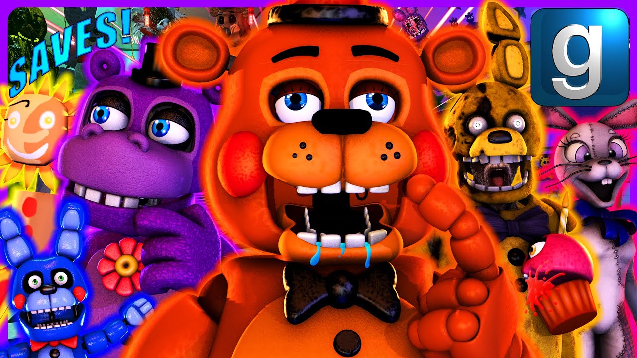 Gmod FNAF | Going On Random FNAF Saves! [Part 6]